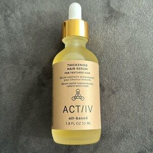 THICKENING HAIR SERUM  OIL BASED FOR TEXTURED HAIR 1.8oz  new